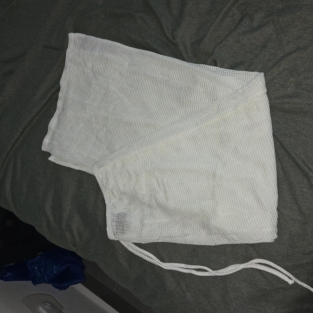 Jordan Taylor Mesh White Cover Up Swim Pants